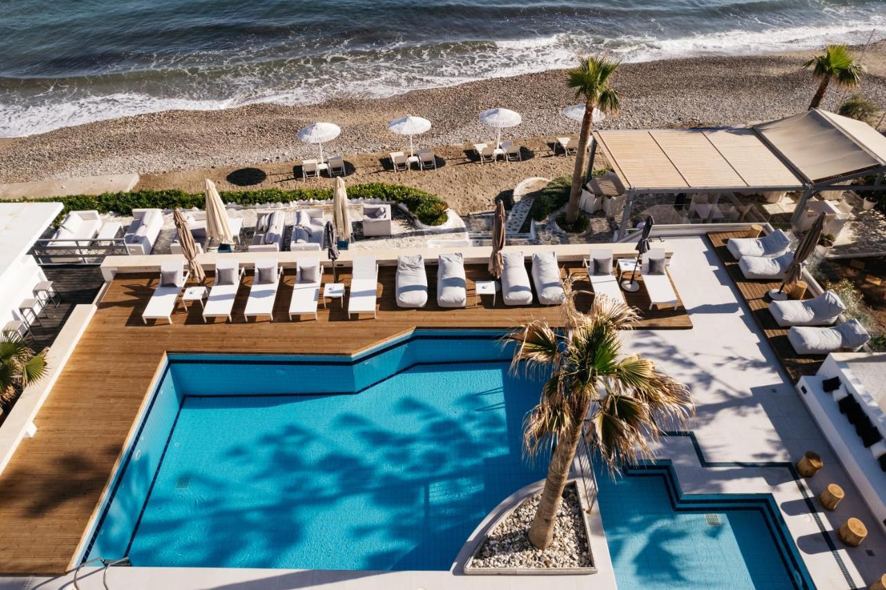 Petradi Beach Lounge Hotel Rethymno Esterno foto