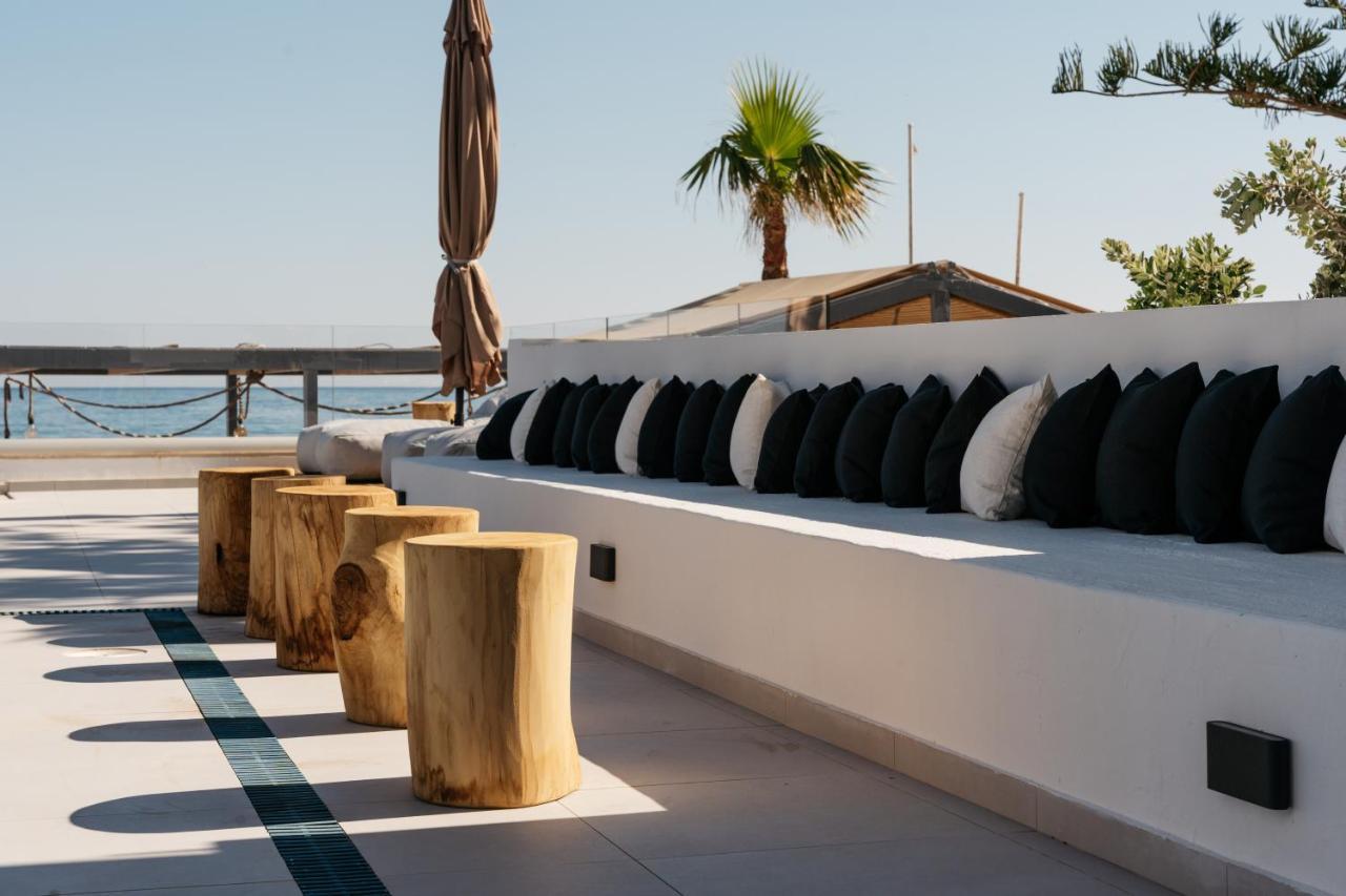 Petradi Beach Lounge Hotel Rethymno Esterno foto